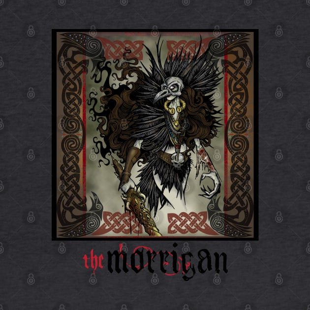 The Morrigan: Irish War Goddess by celtichammerclub